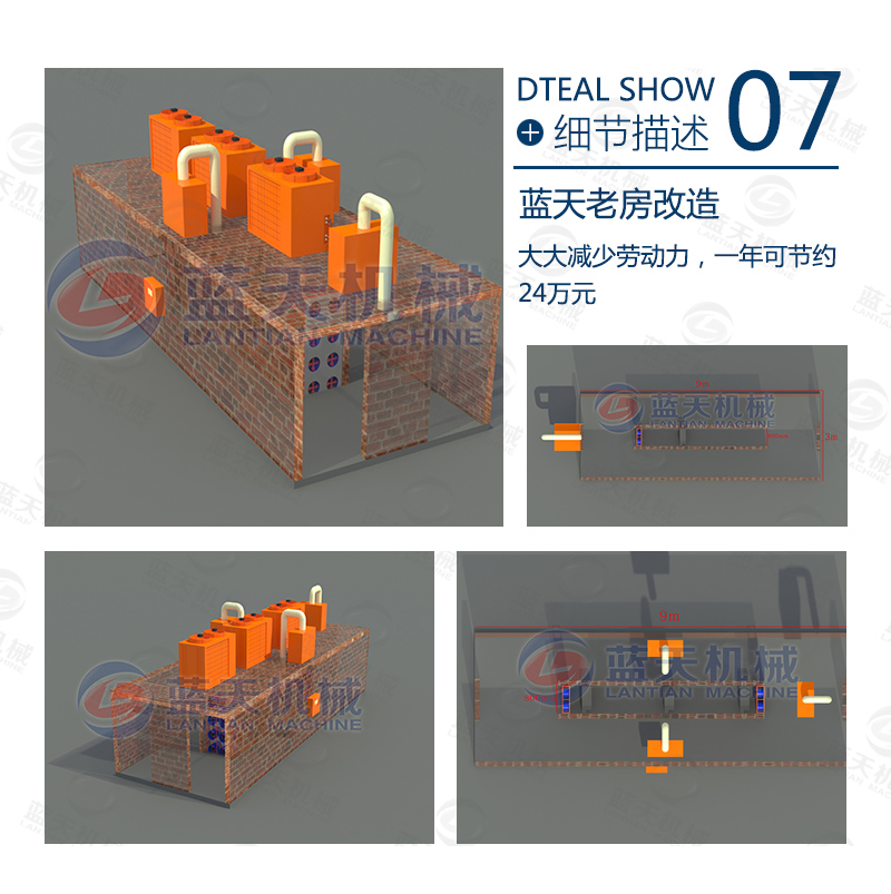 米粉烘干機(jī)細(xì)節(jié)描述